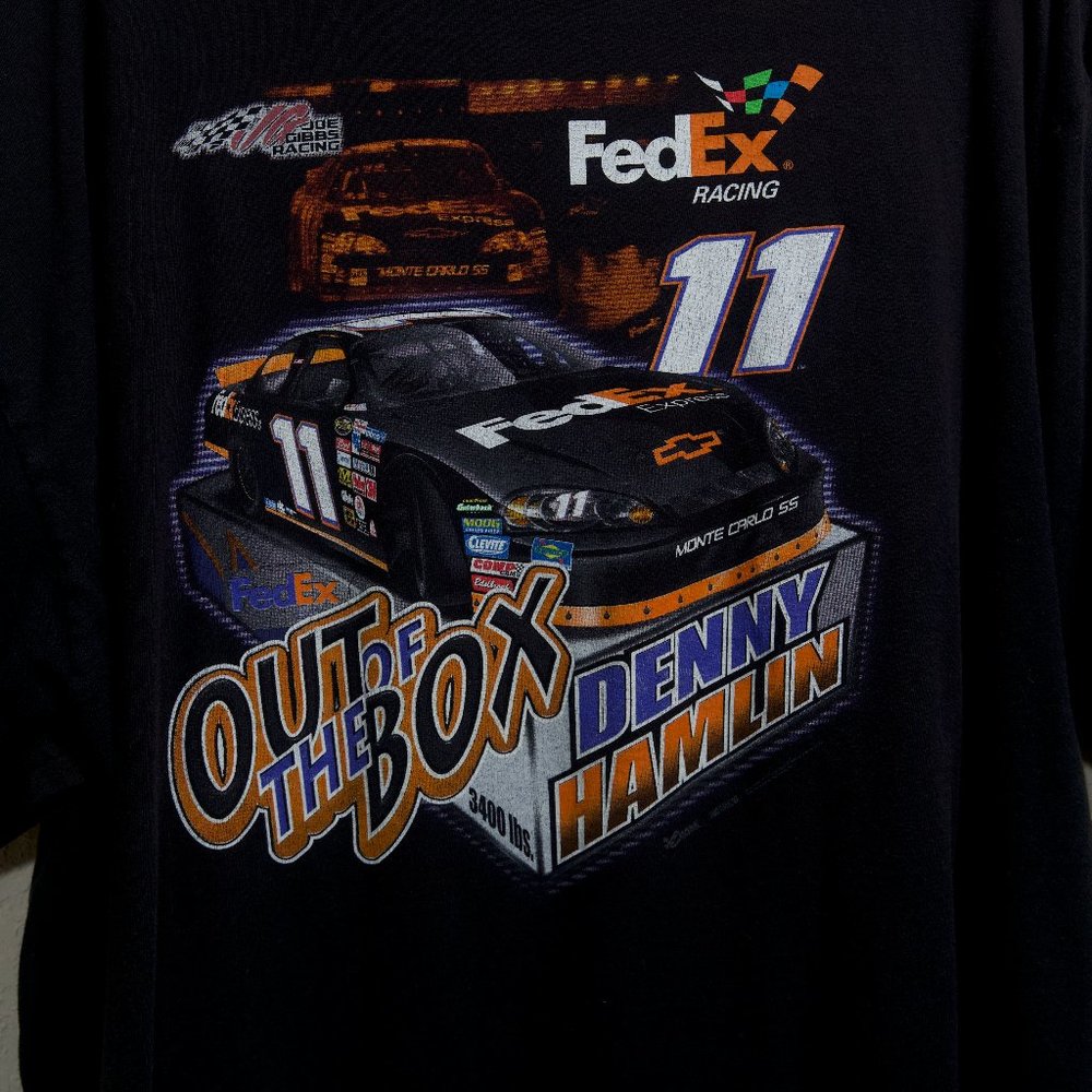 Chase Authentics Denny Hamlin FedEx Racing Tee XXL